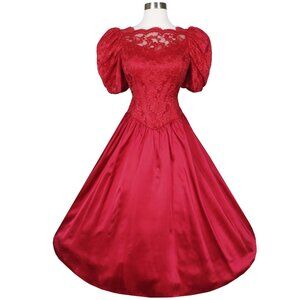 plus size red formal dresses Plus Size Red Halter A-Line Tulle Side Slit Prom Dress with Beads